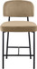 Zarelle - Performance Fabric Upholstered Counter Stool (Set of 2)