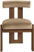 Arienzo - Performance Fabric Upholstered Dining Chair (Set of 2) - Walnut Base
