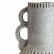 Earthenware - Aztec Handled Flower Vase - Slate