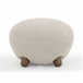 Pucker - Boucle Ottoman - Warm Gray