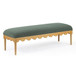 Oodle - Vegan Mohair Bench, Natural Ash Legs