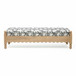 Thelma - Leopard Jacquard Bench