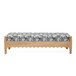 Thelma - Leopard Jacquard Bench