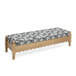 Thelma - Leopard Jacquard Bench