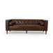Contemporary 3 Seater Sofa With Tufted Design