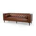 Contemporary 3 Seater Sofa With Tufted Design
