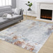 Loft Shag - 5' 3" X 7' Shaggy Area Rug - Gray - Polypropylene