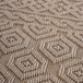 Guros - 8' X 10' Geometric Indoor / Outdoor Area Rug - Mocha