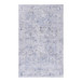 Maval - 8' X 10' Washable Area Rug - Blue / Cream
