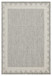 Sunshine - 5'3" X 7'3" Indoor & Outdoor Area Rug - Silver - Polypropylene
