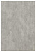 Sunshine - 5'3" X 7'3" Indoor, Outdoor Area Rug - Silver
