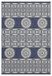 Sunshine - 5'3" X 7'3" Indoor, Outdoor Area Polypropylene Rug - Blue