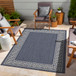 Sunshine - 5'3" X 7'3" Polypropylene Indoor, Outdoor Area Rug - Blue