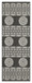 Sunshine - 5'3" X 7'3" Indoor, Outdoor Area Rug Polypropylene - Anthracite