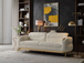 Zoe Living Room Set In Cream