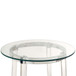 Lucinda - 24.5" End Table - Chrome
