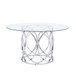 Merlin - Dining Table - Chrome