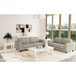 Catilin - End Table - Brushed White