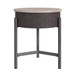 Nica - End Table - White And Brown