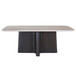 Jacory - Dining Table With Bottocino Marble Top - Espresso