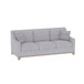 Sofa With Casual Accent - Gray