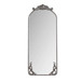 Full Body Arched Mirror With Vintage Carved Applique