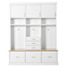 Entryway Hall Tree With Bench And Storage, 5 In 1 Coat Rack