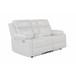 Blanche - Console Reclining Loveseat With LED Lights