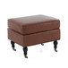 Ottoman, Square Design - Brown