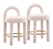 Curco - Counter Stool (Set of 2) - Gray