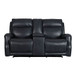 Clinton - Loveseat With Console P3 & ZG - Carmel Slate