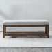 Shaker Lakes - Upholstered Dining Bench - Harvest Brown