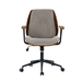 Adrian 24.75 in. W Height-adjustable Swivel Solid Wood Polyester Office Chair