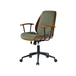 Adrian 24.75 in. W Height-adjustable Swivel Solid Wood Polyester Office Chair