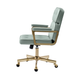 Deirdre Modern Faux Leather Office Chair with Armrests