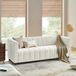 Aragon Contemporary Boucle Sofa 81" Wide SFYF1199 by Karat Home