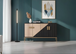 Divolia Modern Sideboard Gray and Black by New Era Innovations