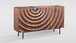 Onda Modern Sideboard in Walnut