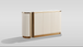 Valente Modern Sideboard in Cream