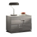 Infinity Gray Night Stand