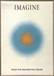 "Radiant Imagine" Hand-Embellished Canvas In Frame - Blue / Orange
