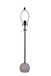 "Urban Sphere" Concrete Buffet Lamp (Set of 2) - Concrete/Matte Black