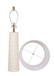"Calming Flow" Ceramic Table Lamp (Set of 2) - Textured White