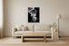 "Slam Dunk Moment" Gloss Canvas - Black / White