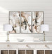 "Crystal Bloom II" Crystal And Marble Table Lamp (Set of 2) - White / Clear Crystal / Soft Gold