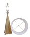 "Golden Apex" Ceramic Table Lamp (Set of 2) - Electroplated Gold