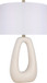 "Serenity Loop" Ceramic Table Lamp (Set of 2) - Textured White