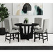 Oregon - 5 Piece Counter Height Dining Set (Round Counter Table And Four Chairs)