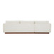 Vernon - Left Sectional - White