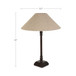 Mayfair - Table Lamp - Brown